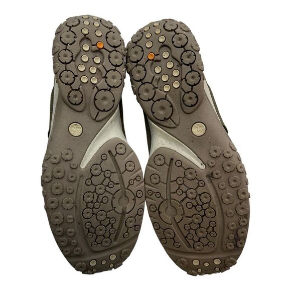 Timberland Womens Slip On Elastic Strap Mary Jane Sneaker Shoes Green Size 8.5M - Picture 7 of 8